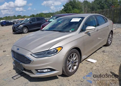 2017 Ford Fusion Se из США, поврежденный, VIN 3FA6P0HD5HR339996